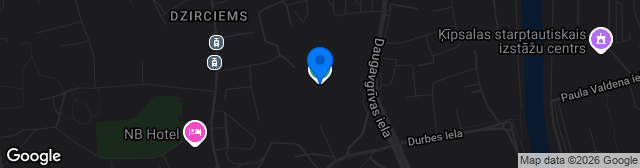 Map showing RTU stadions