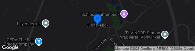 Map showing Sportplatz Lüntenbeck