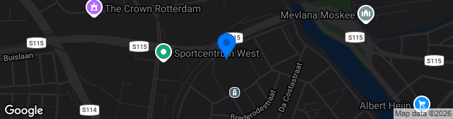 Map showing Sparta-Stadion Het Kasteel