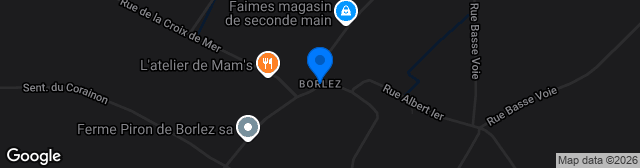 Map showing Stade Communale Borlez