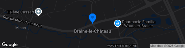 Map showing Stade Bernard Samain