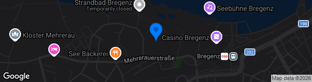 Map showing ImmoAgentur Stadion Bregenz