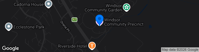 Map showing Windsor Park