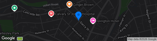 Map showing Darcy Street Ground