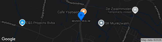 Map showing Terrein Zwalmmeersch