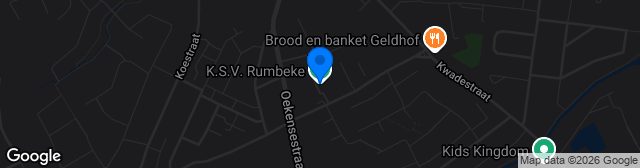 Map showing Terrein KSV Rumbeke