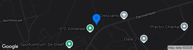 Map showing Stadion 't Zand