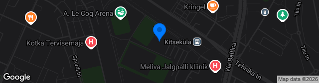 Map showing Nike Arena