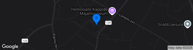 Map showing Suure-Jaani Gümnaasiumi