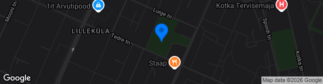 Map showing Sõle Gümnaasiumi Staadion
