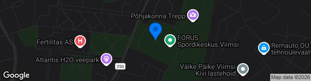 Map showing Viimsi Staadion