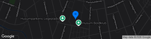 Map showing Husumparken Kunst