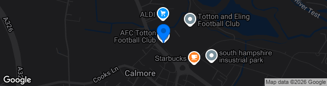Map showing Snows Stadium