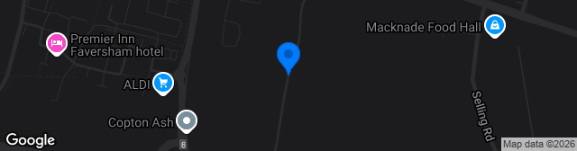 Map showing Salters Lane