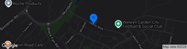 Map showing Herns Way