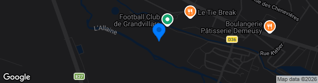 Map showing Stade Léon Gelot