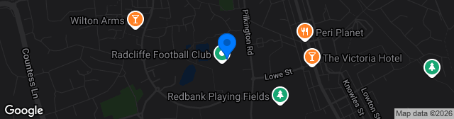Map showing Neuven Stadium