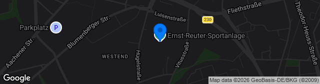Map showing Ernst-Reuter-Kampfbahn