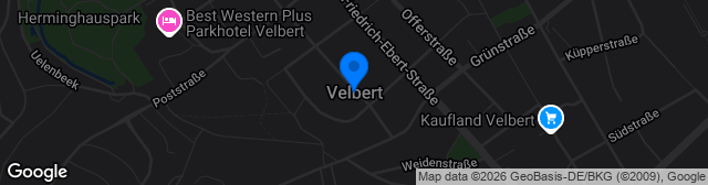 Map showing Sportplatz Am Böttinger