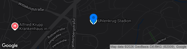 Map showing Uhlenkrugstadion
