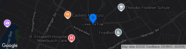 Map showing Sportplatz Lank