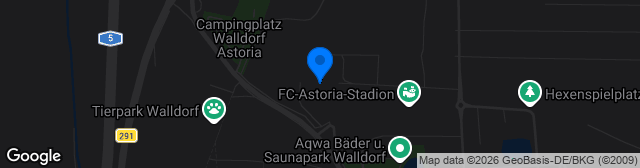 Map showing Waldstadion