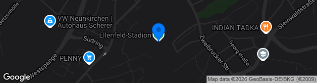 Map showing Ellenfeldstadion