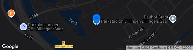 Map showing Parkstadion