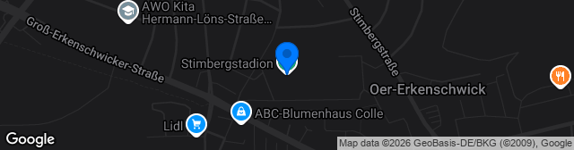 Map showing Stimberg-Stadion