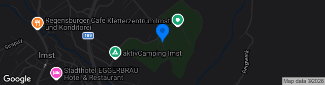 Map showing Velly Arena Imst
