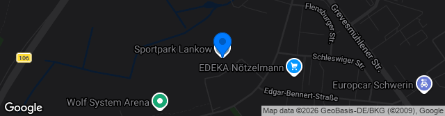Map showing Sportpark Lankow