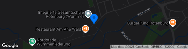 Map showing Sportanlage In der Ahe