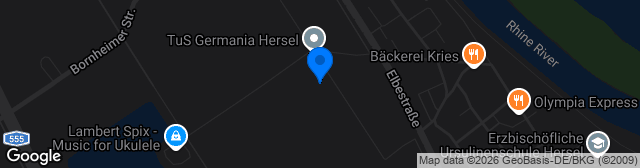 Map showing MerKur Kunstrasenplatz