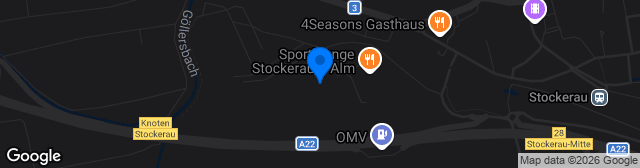 Map showing Stadion Alte Au