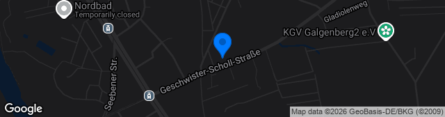 Map showing HWG-Stadion am Zoo