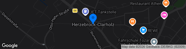 Map showing Holzhofstadion