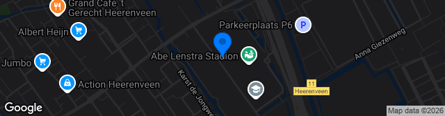 Map showing Sportpark Skoatterwâld