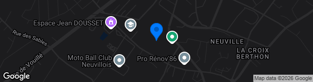 Map showing Stade René Garnaud 1