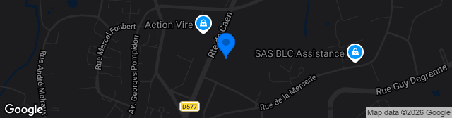 Map showing Stade Pierre Compte