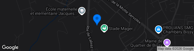 Map showing Plaine De Jeux Mager 1