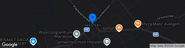 Map showing Sportterrein Heestert Terrain 1