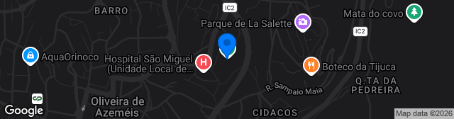 Map showing Estádio Carlos Osório