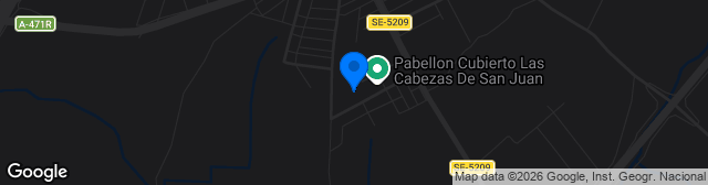 Map showing Estadio Municipal Carlos Marchena