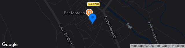 Map showing Estadio Andola