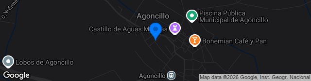 Map showing Estadio San Roque