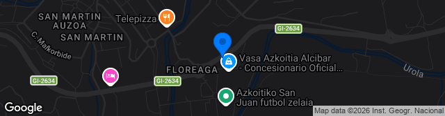 Map showing Campo Txerloia