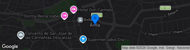 Map showing Campo de fútbol de Sancti Spiritu A