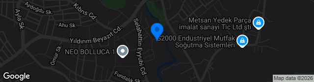 Map showing Bolluca Stadı