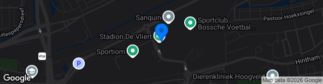 Map showing Stadion De Vliert