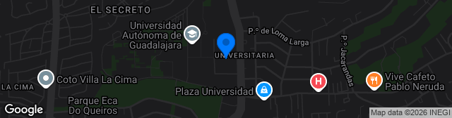 Map showing Estadio Tres de Marzo